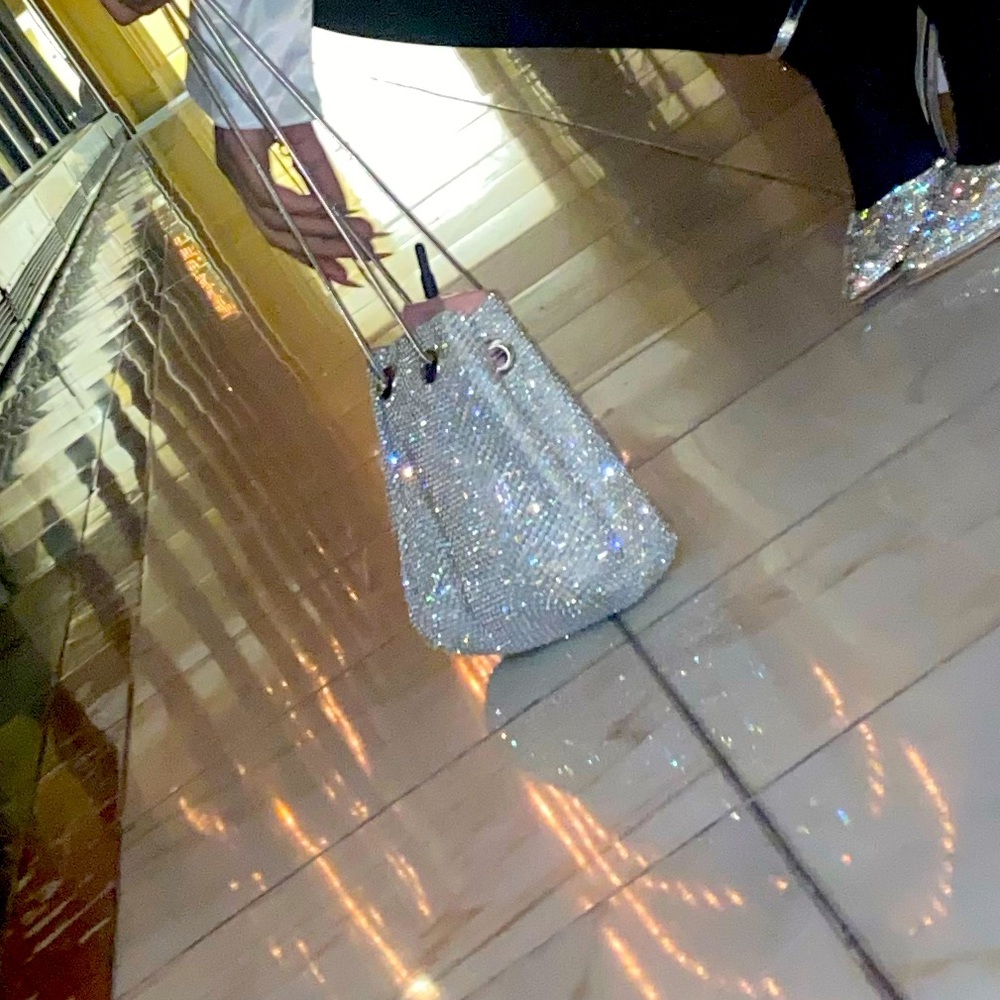 Glitter purse
